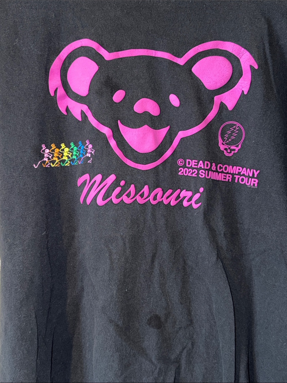 Dead & Company Summer Tour 2022 Missouri Stop Tee XL